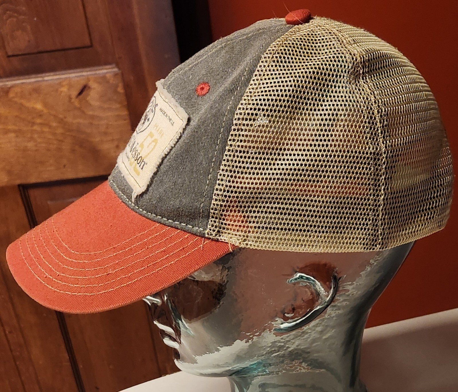 540 Brand Smith & Wesson 1852 Patch Snapback Hat Trademark Baseball Cap Mesh