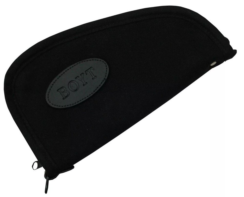 Boyt Harness Heart-Shaped Pistol Rug 10" Long Canvas - Black - 0PP610003