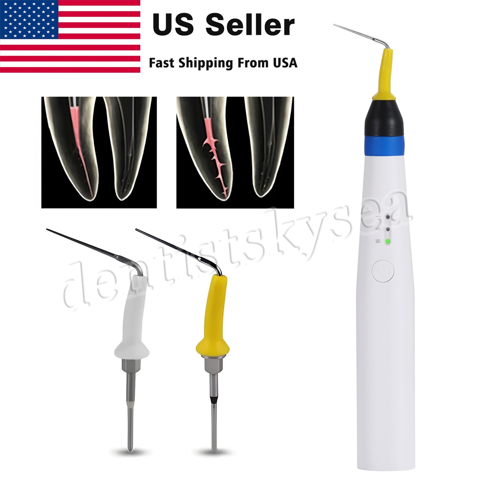 1/5/10 Dental Gutta Percha Obturation System Endo Heated Pen Cordless