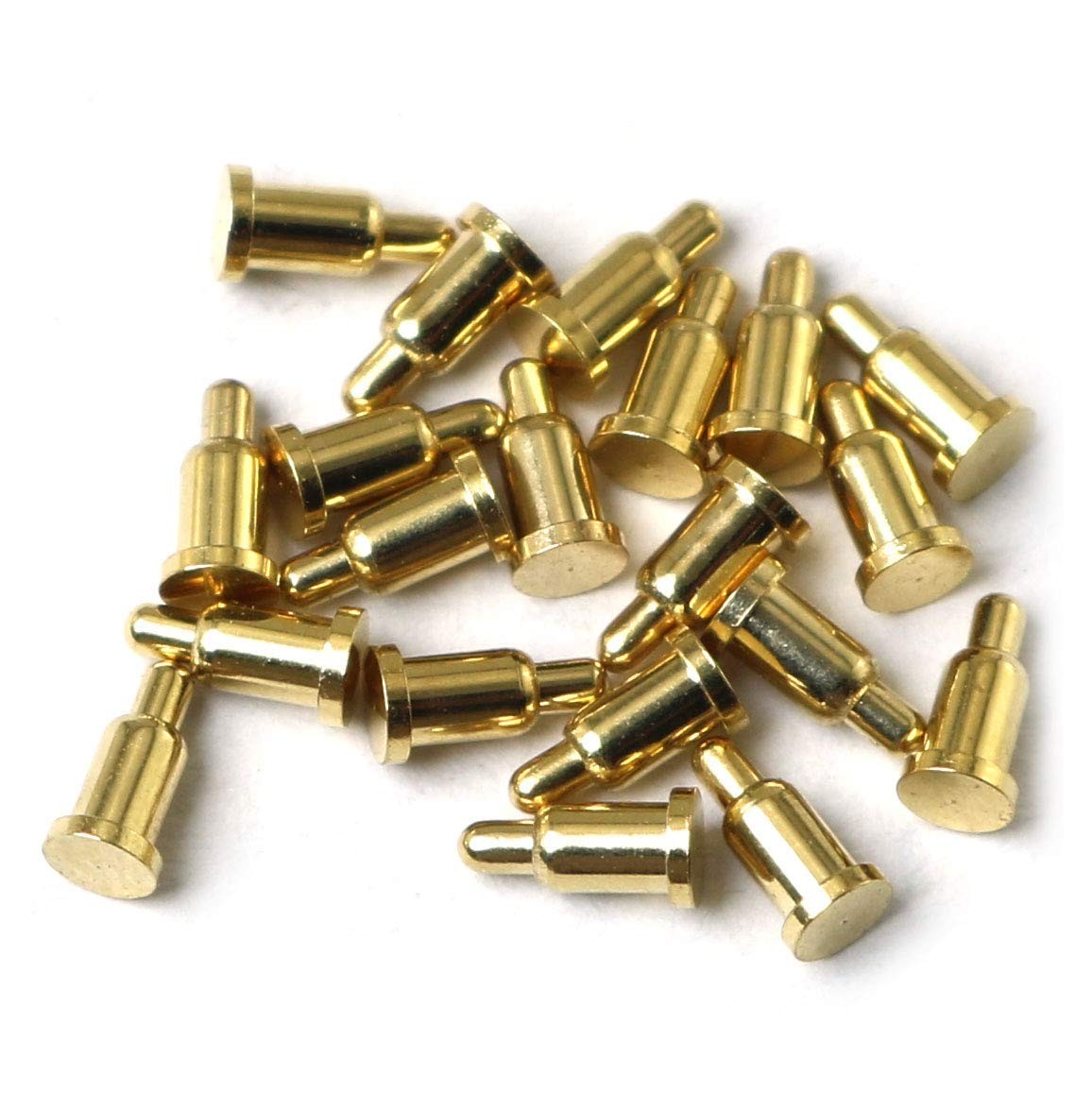 20 PCS Spherical Tipped Spring Loaded Probes Testing Pins Patch Thimble 4mm