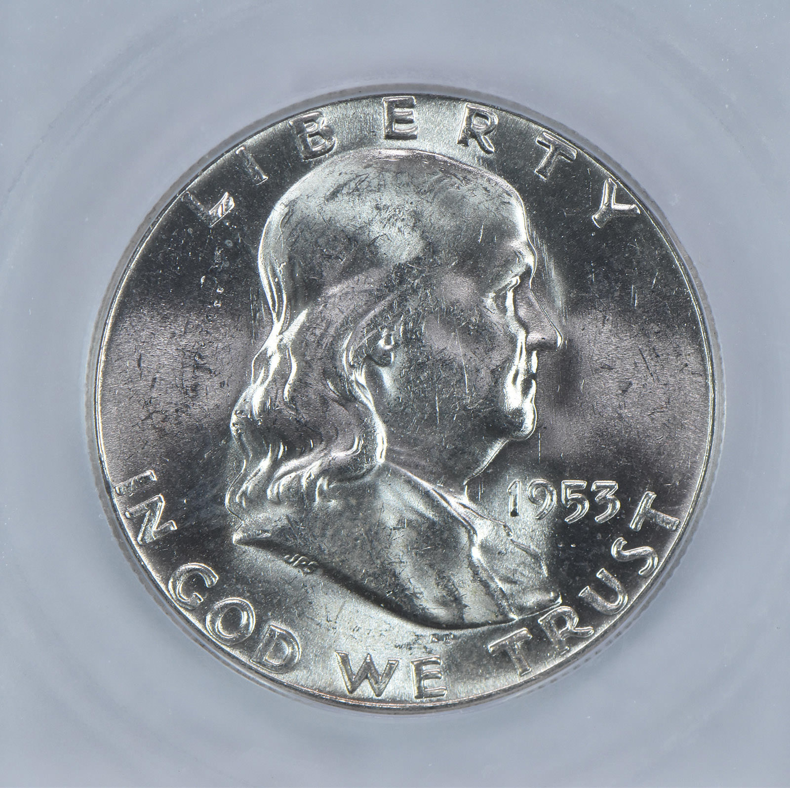 1953 Franklin Half Dollar MS64 ICG