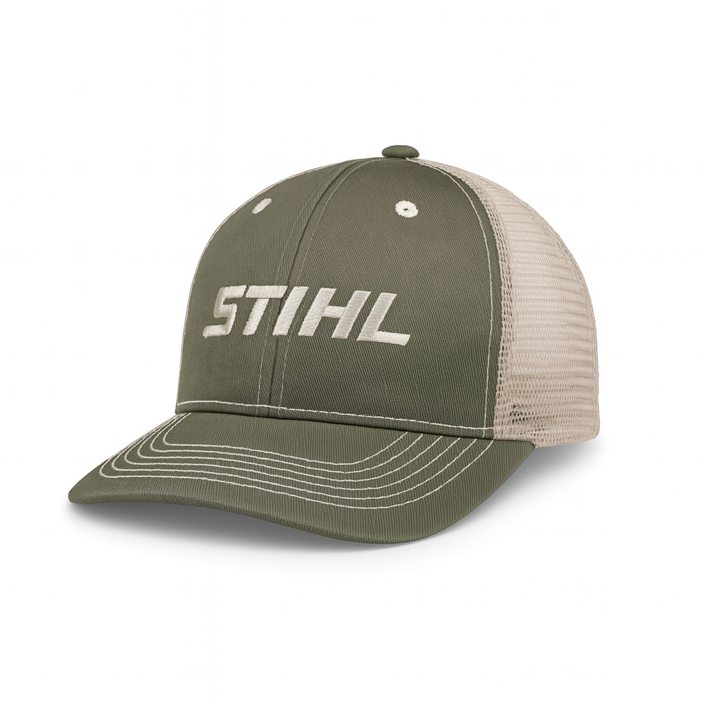 Stihl Olive & Tan Mesh Back Value Cap 8403028