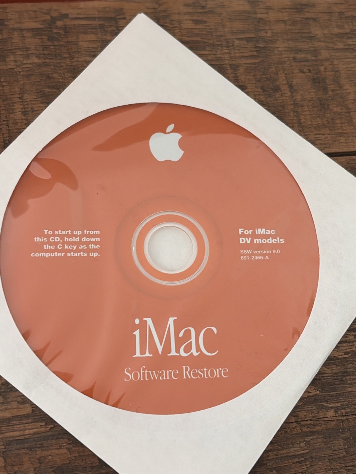 Vintage Apple iMac DV Software Package, Software Install & Restore CDs, More