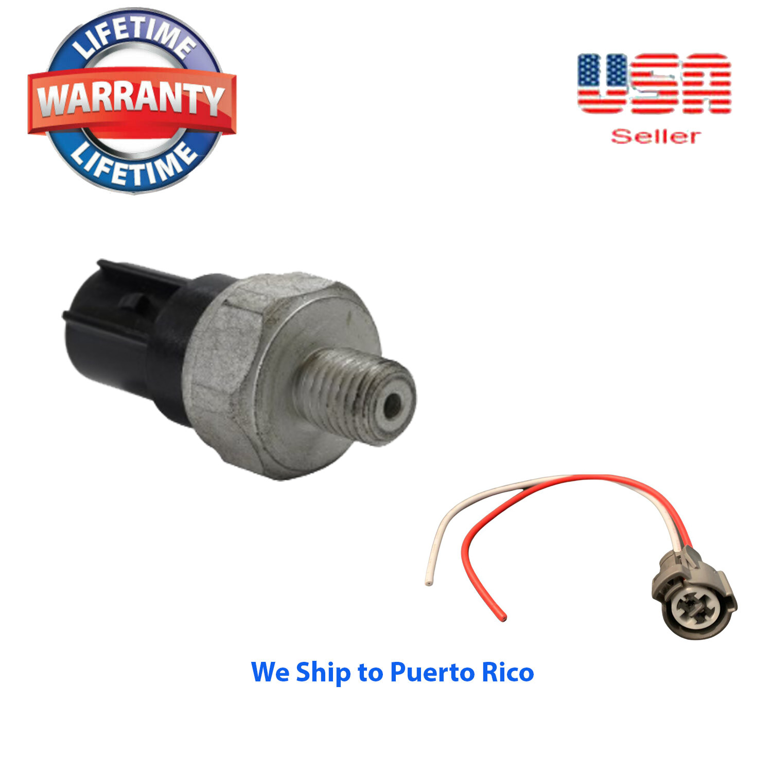 VTEC Oil Pressure Switch Sensor + CONNECTOR For Acura TSX ,RSX , & Fit:Honda CRV