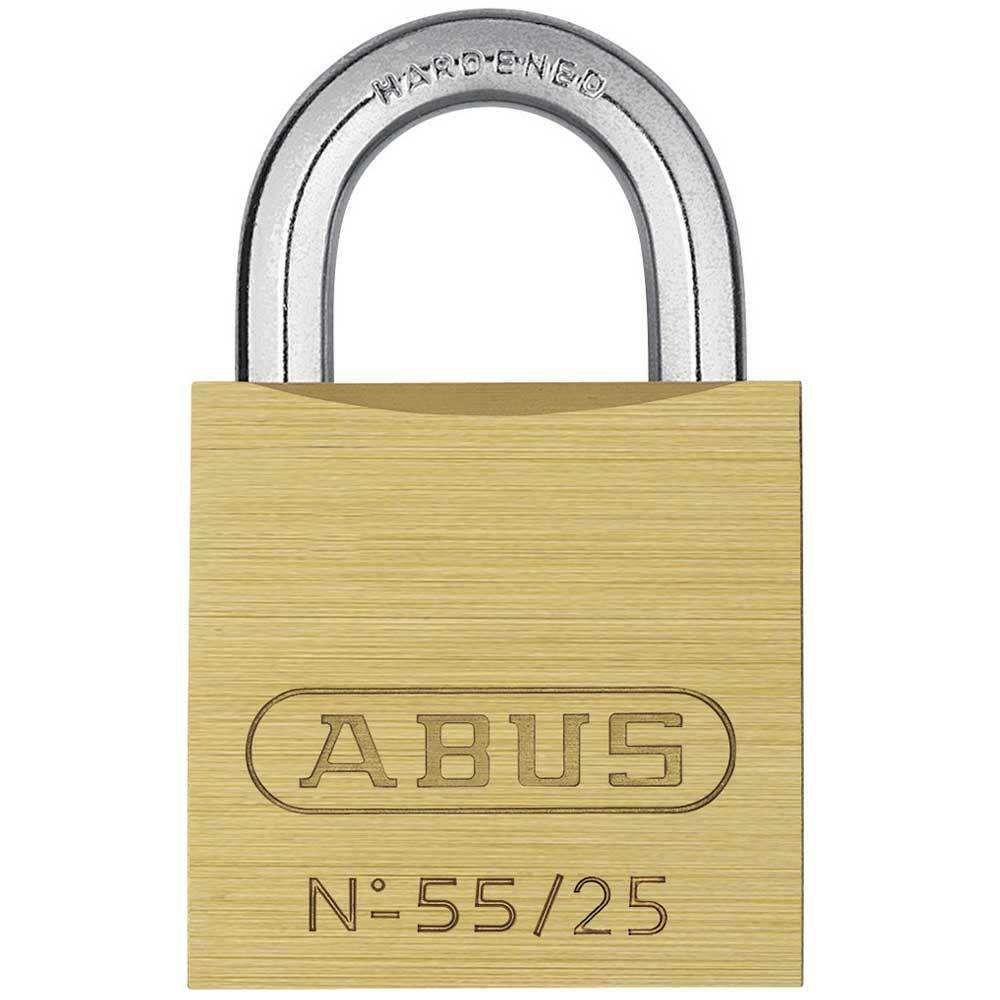 Abus 55/25mm Brass Padlock KA 5251 (55-25-KA)