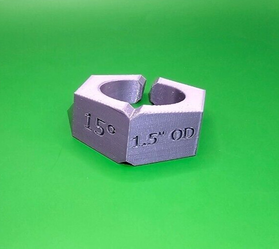 Exhaust Pipe Pie Cut Jig 1.5" 15° Tool Header Fabrication Turbo Manifold Welding