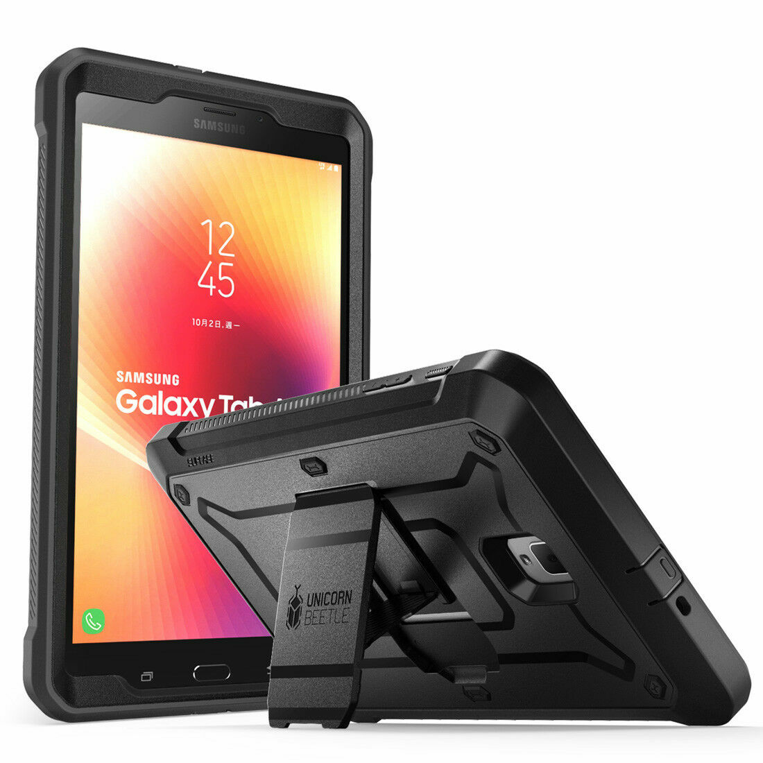 Samsung Galaxy  Tab A 8.0 Case FullBody Cover Builtin Protector & Kickstand