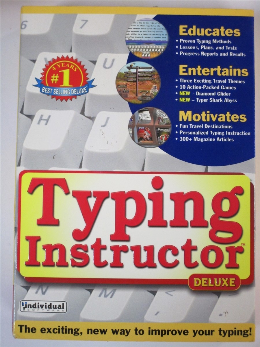 Software PC Typing Instructor Deluxe 16 NEW SEALED Box