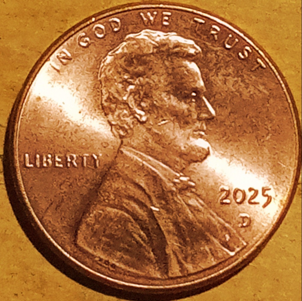 2025 D Lincoln Shield Small Cent Uncirculated RD Penny Denver Mint DDO and DDR