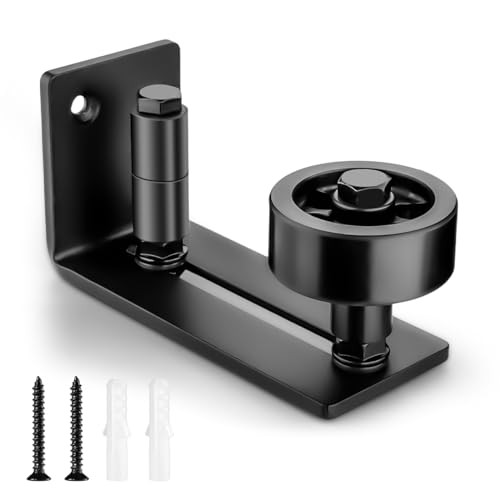 Sliding Barn Door Floor Guide for Bottom Adjustable Roller - 8 Assemble BSSR1