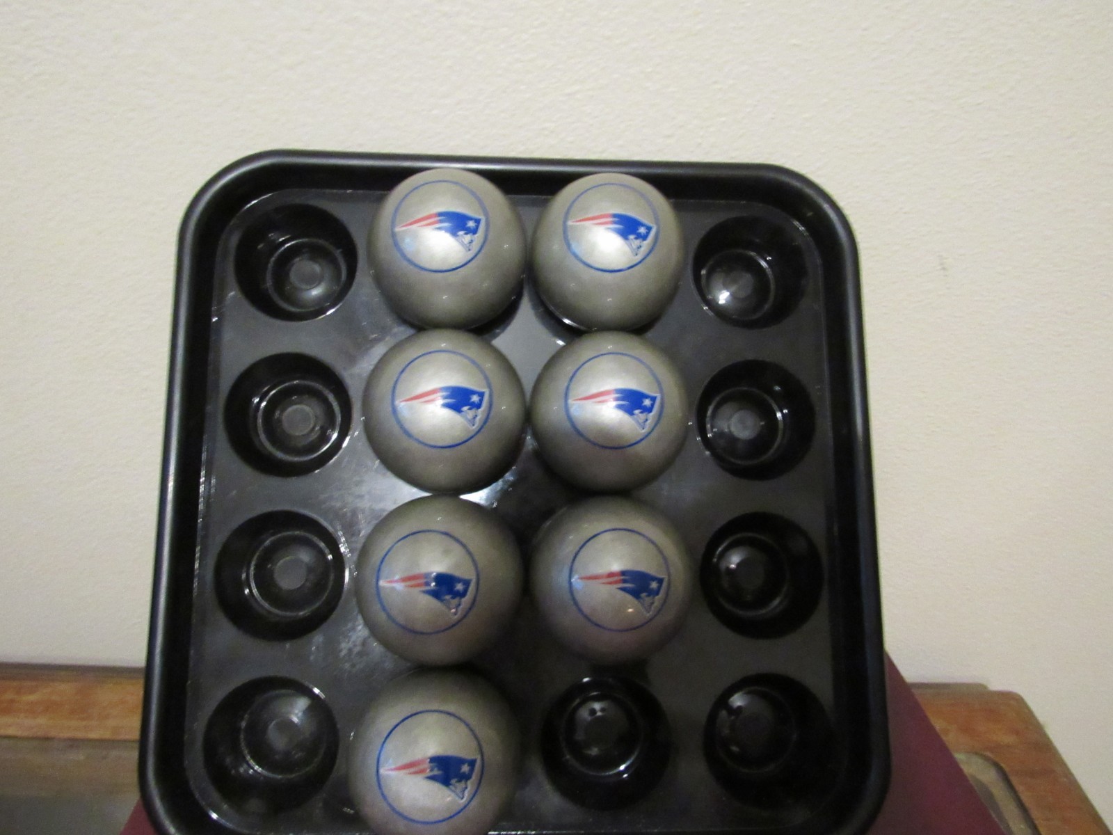 Imperial NFL New England Patriots Billiard Pool Ball Set