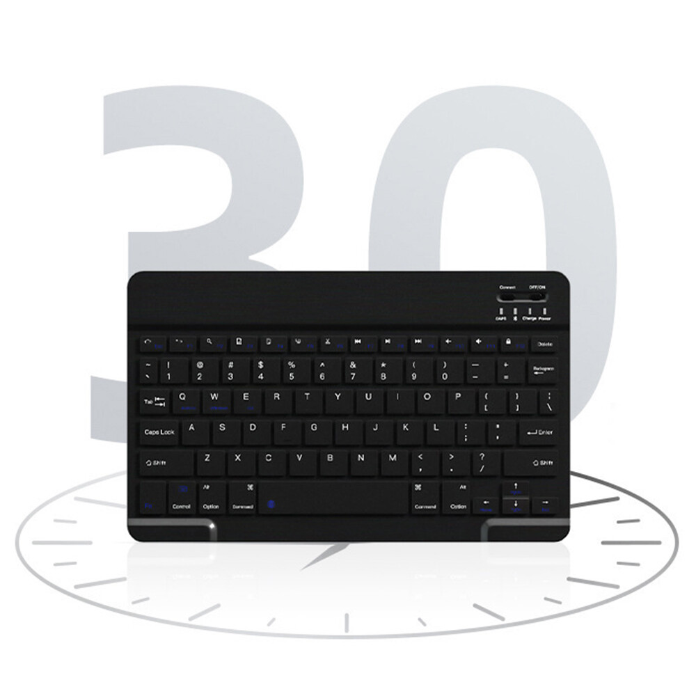 7 Colors Wireless Keyboard & Mouse Combo Bluetooth Slim Keyboard for PC/Laptop