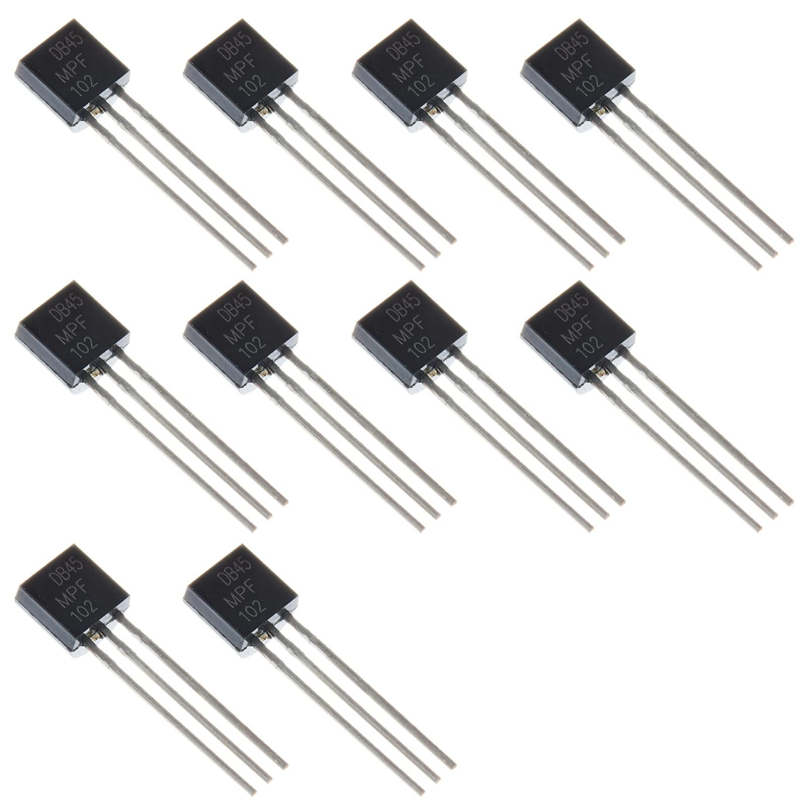 Bridgold 10pcs MPF102 102 NChannel RF Amplifier JEFT,TO92