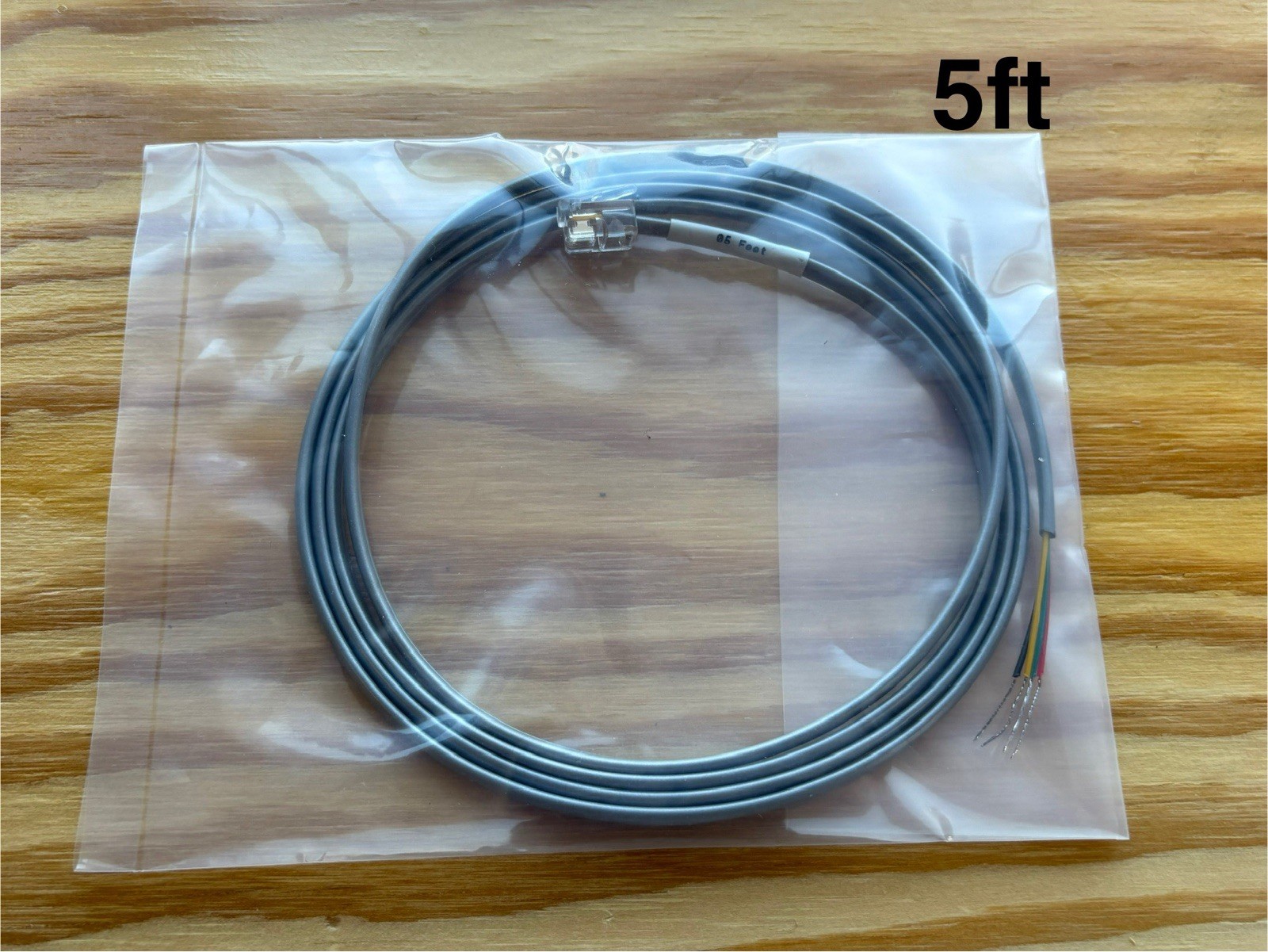 RJ22 Modular Cable/ Handset Cable With, And Without Flying Leads, Six Lengths