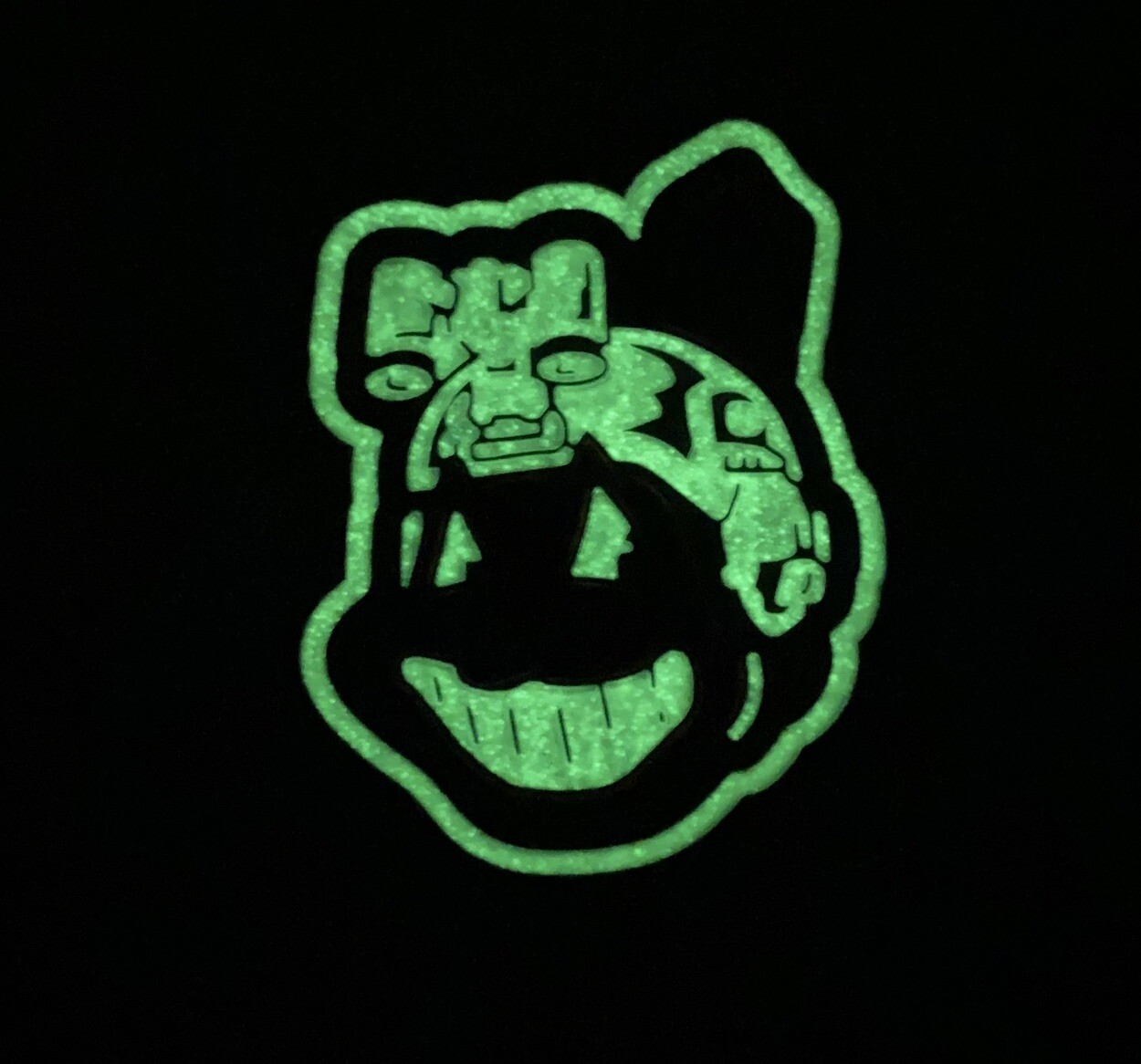 SupDef Wahoo PVC 2" GLOW patch Forward GBRS FOG Wild Thing Superior Defense