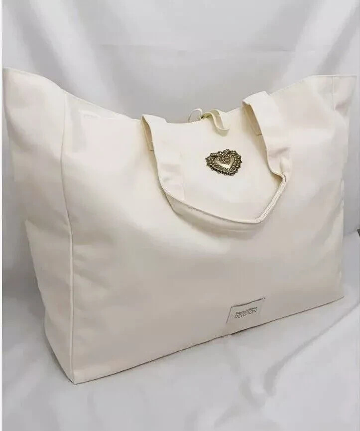 Dolce&Gabbana D&G Devotion /Tote Bag /Fabric/Beige