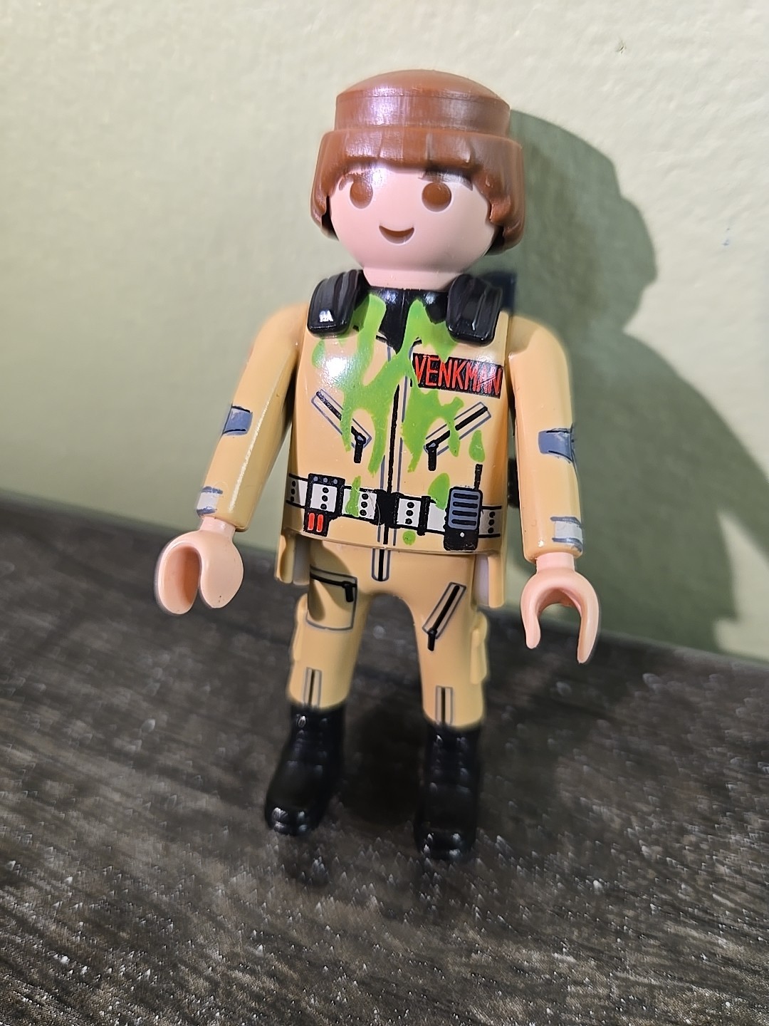 Playmobil GhostBusters Ray Stantz Replacement Loose Figure. With Backpack