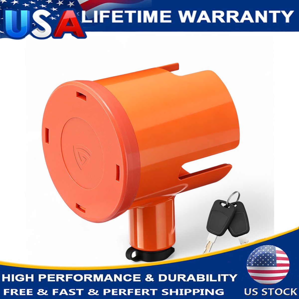 Trailer Coupler Lock For 2-5/16 Inches Couplers Heavy Duty Tow Hitch lock -  US