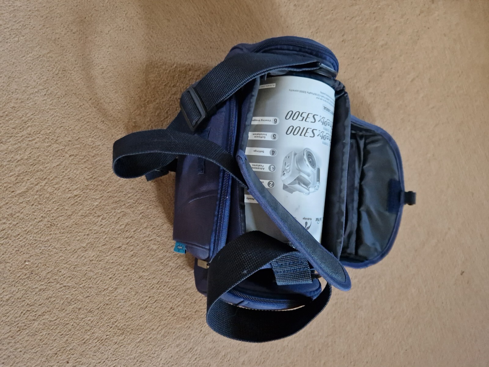 Fujifilm Finepix Camera 3500 With Case And Attachments