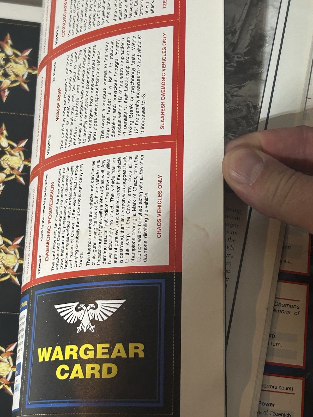 Warhammer 40k 1996 2nd Edition Chaos Codex Very Good Condition SC OOP