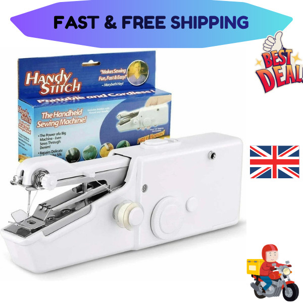 Mini Portable Smart Electric Tailor Stitch Hand-held Sewing Machine Home Travel