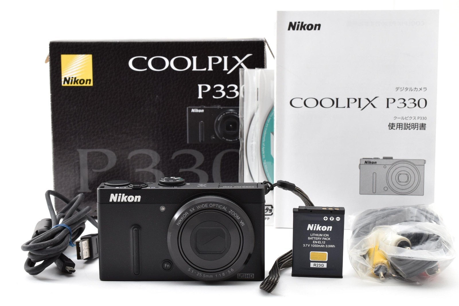 【Near mint】Nikon COOLPIX P330 Compact Digital Camera Digicam Tested#3001614