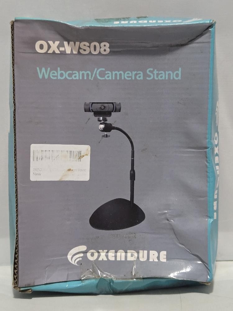 Oxendure OX-WS08 Webcam Camera Stand Flexible Desk Mount Tripod Holder Streaming