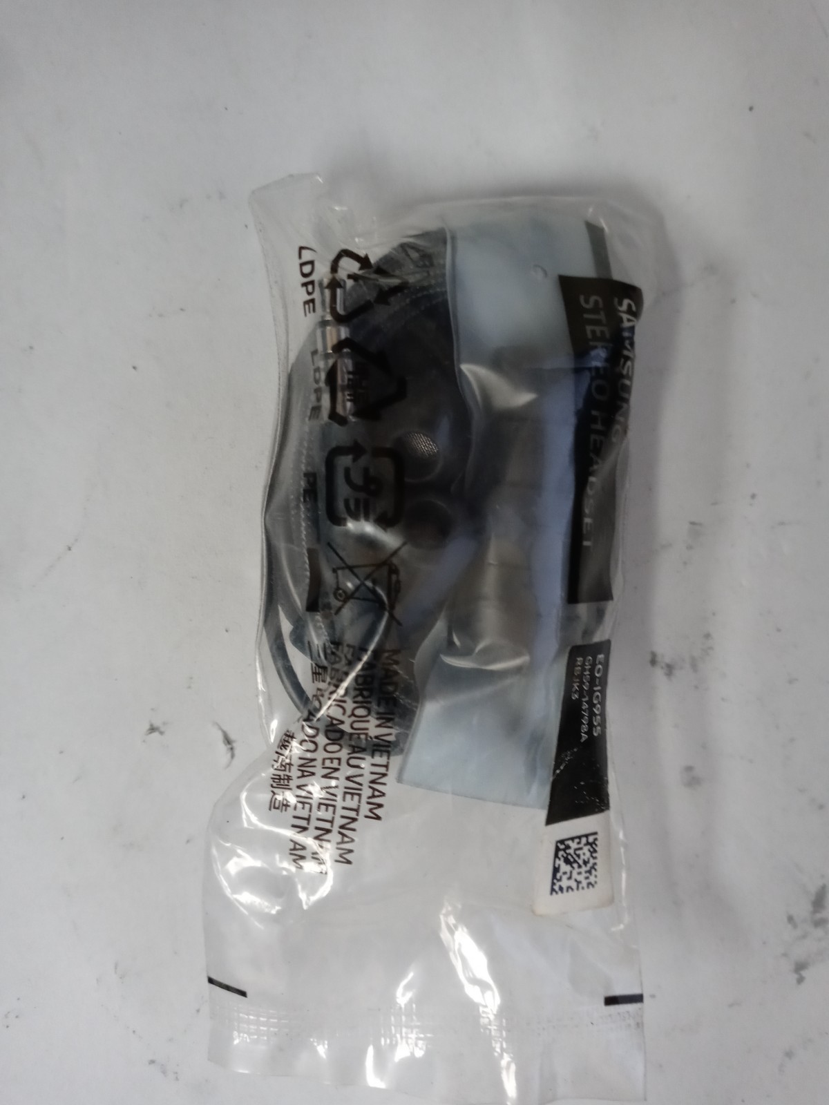 Genuine Samsung AKG Stereo In-Ear Headset Earphones with Mic - Black EO-lG955