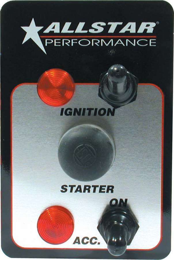 ALLSTAR PERFORMANCE #ALL80146 Switch Panel Two Switch w/Lights