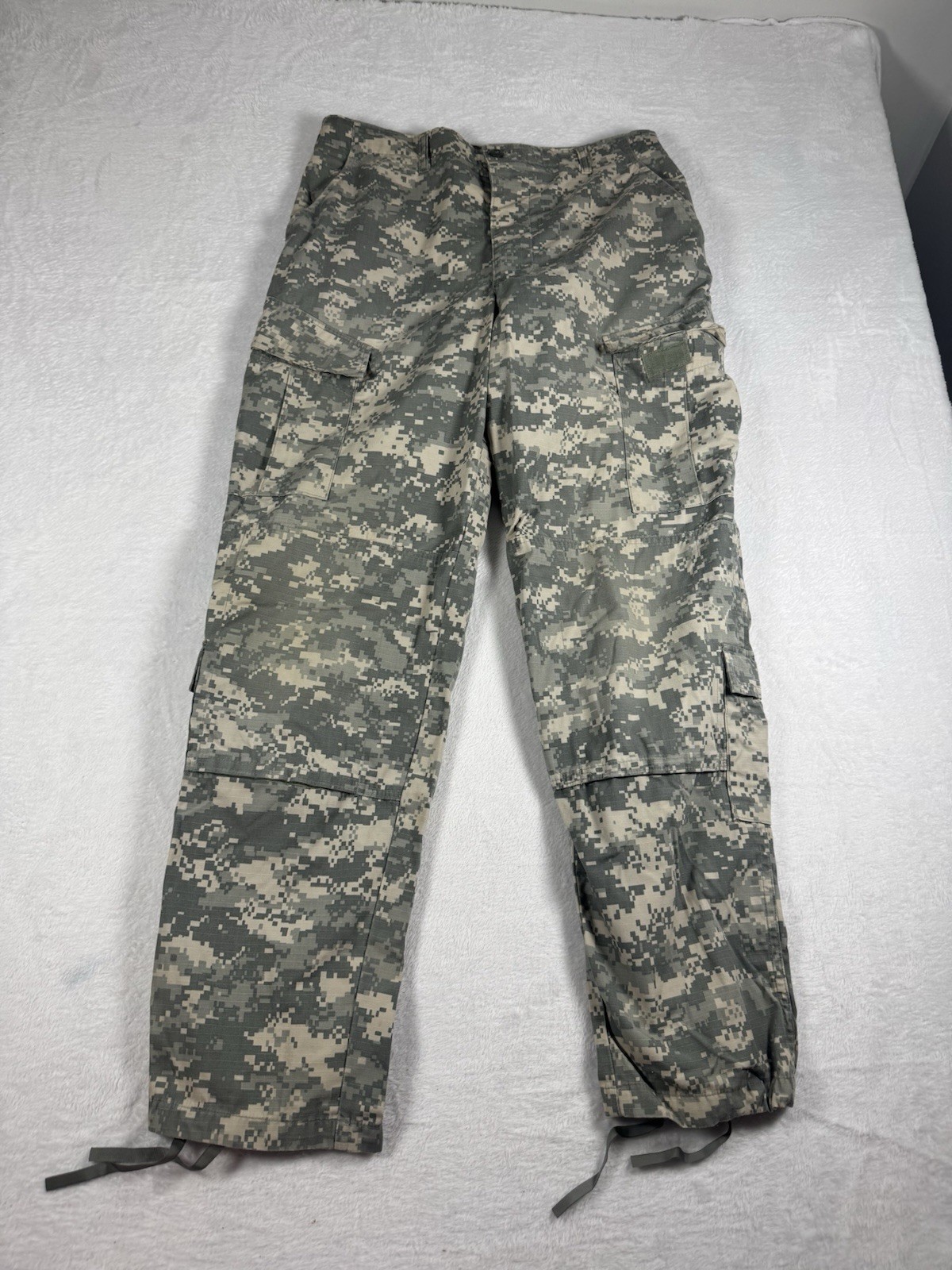 ACU Pants/Trousers Medium Long USGI Digital Camo Cotton/Nylon Ripstop Army
