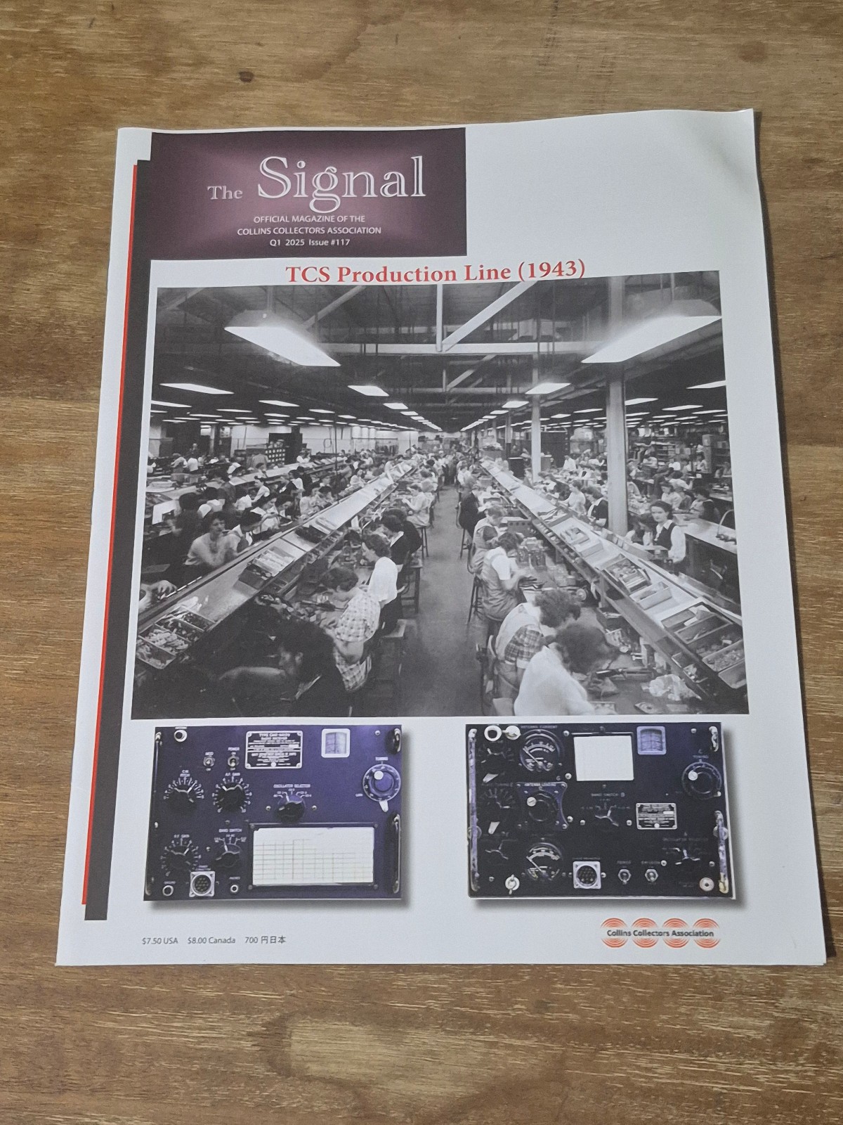 COLLINS RADIO The Signal quarterly collectors newsletter $117 Q1 2025 HAM Radio