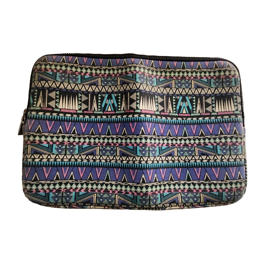 Mosiso Aztec Colorful  Laptop Case Sleeve Gently Used