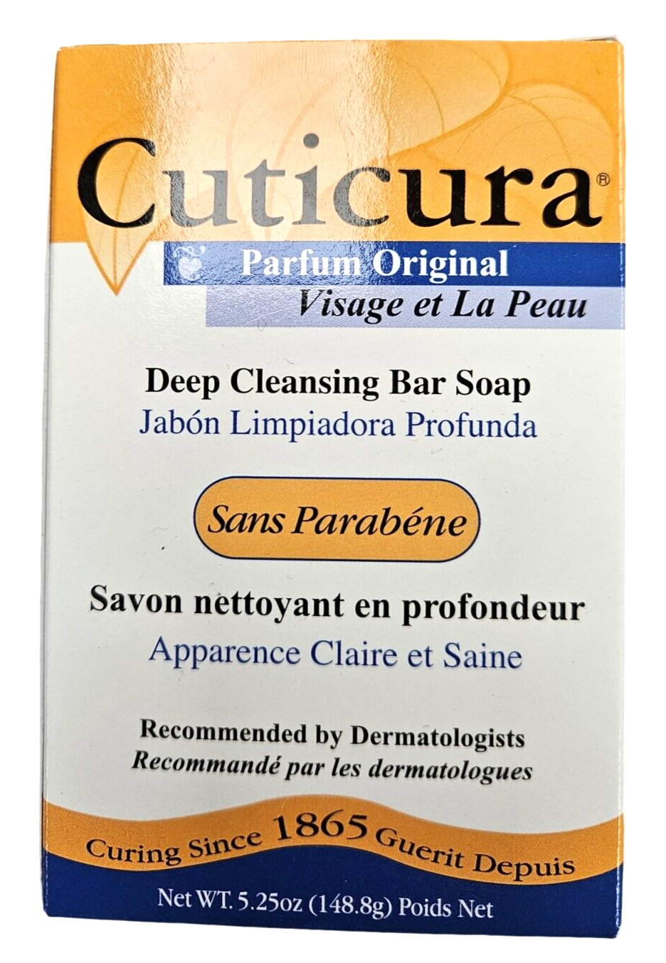 Cuticura Soap LARGE 5.25oz Bar ( 6 pack ) / NEW LOOK! SEE IMAGES 2 & 3