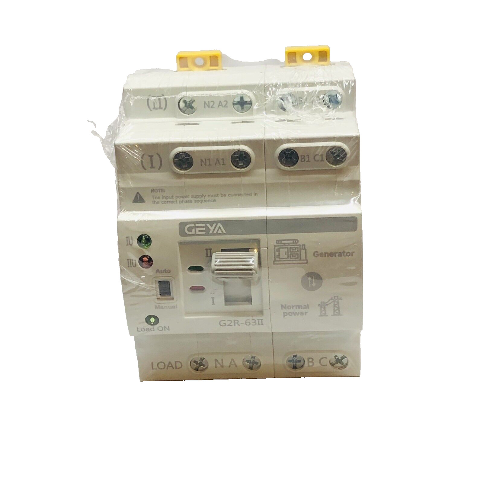 GEYA DUAL POWER AUTOMATIC TRANSFER SWITCH G2R-6311