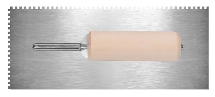 QEP/Roberts Square Notch Pro Trowel for Parque Flooring Adhesive 1/8x1/8x1/8" SQ