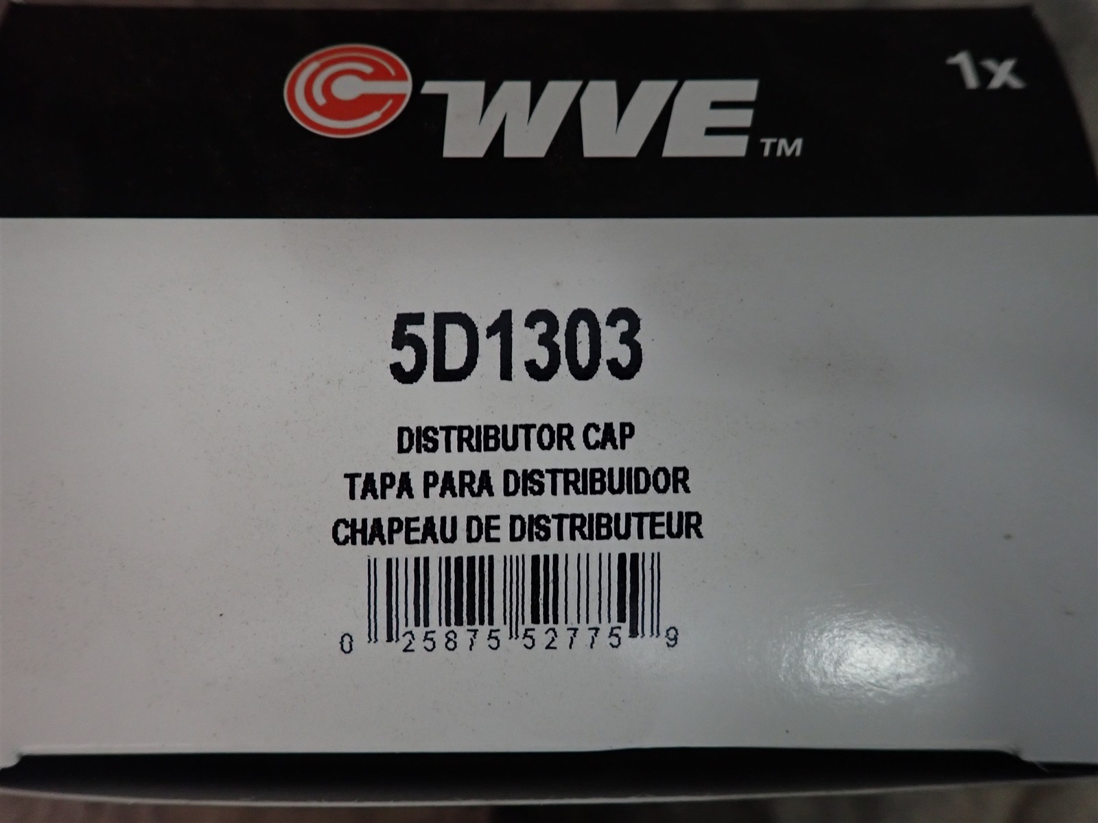 NEW WVE 5D1303 Distributor Cap (G208)
