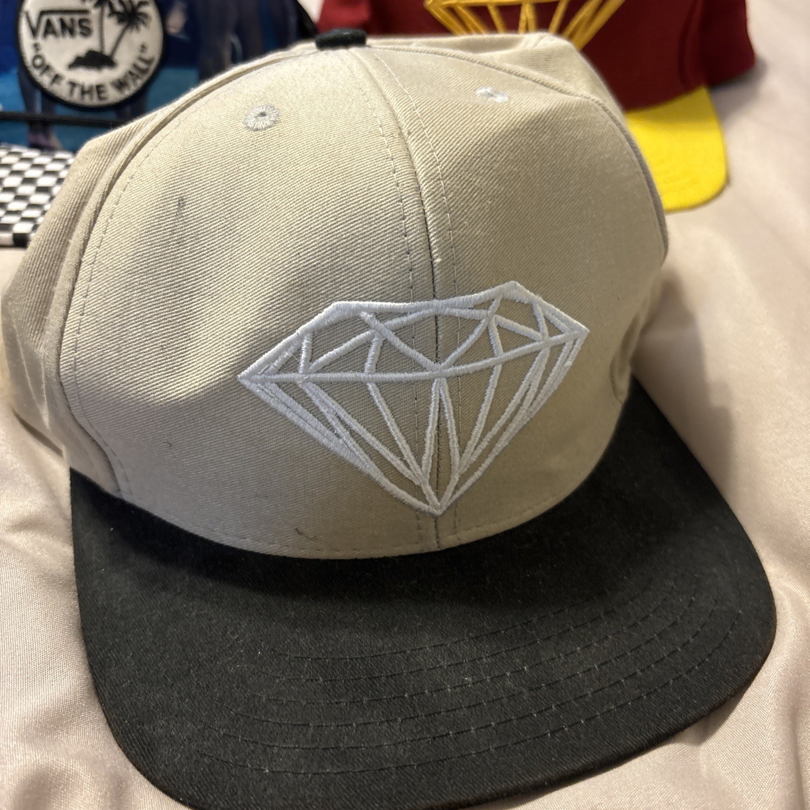 VintageMen’s Snapback Hats Vans, American Eagle, Diamond Supply Co.