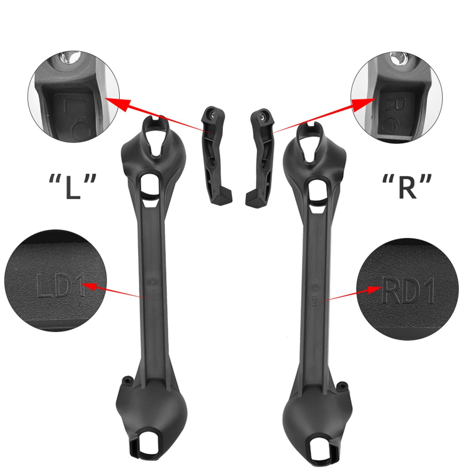 2Pcs Arm Bracers Reinforcement + Dual Head Screwdriver Set for DJI FPV Drone
