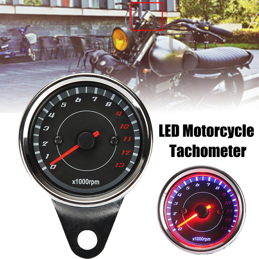 LED Motorcycle Tachometer Gauge For Honda VT VF 600 700 750 1100 VTX 1300 1800