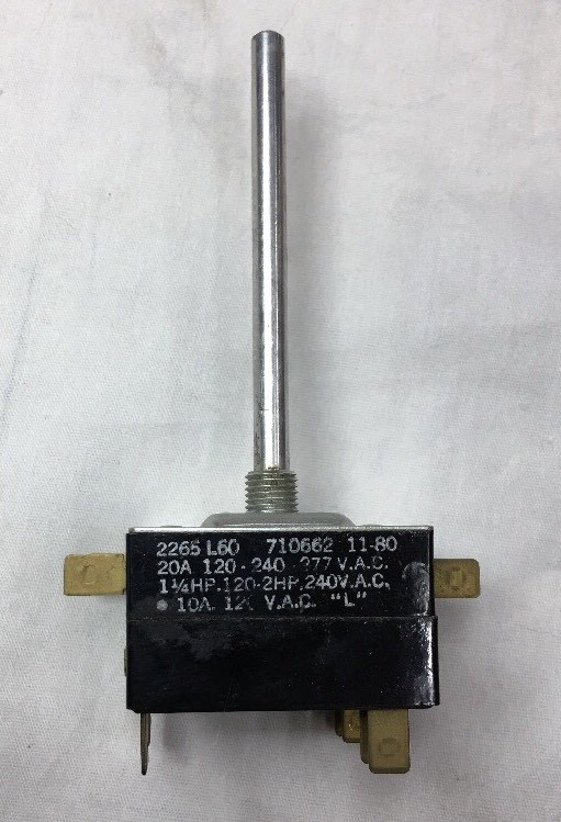 Bell & Howell B&H 2585 16mm Projector Power Control Switch Part# 710662 *3-1/2"