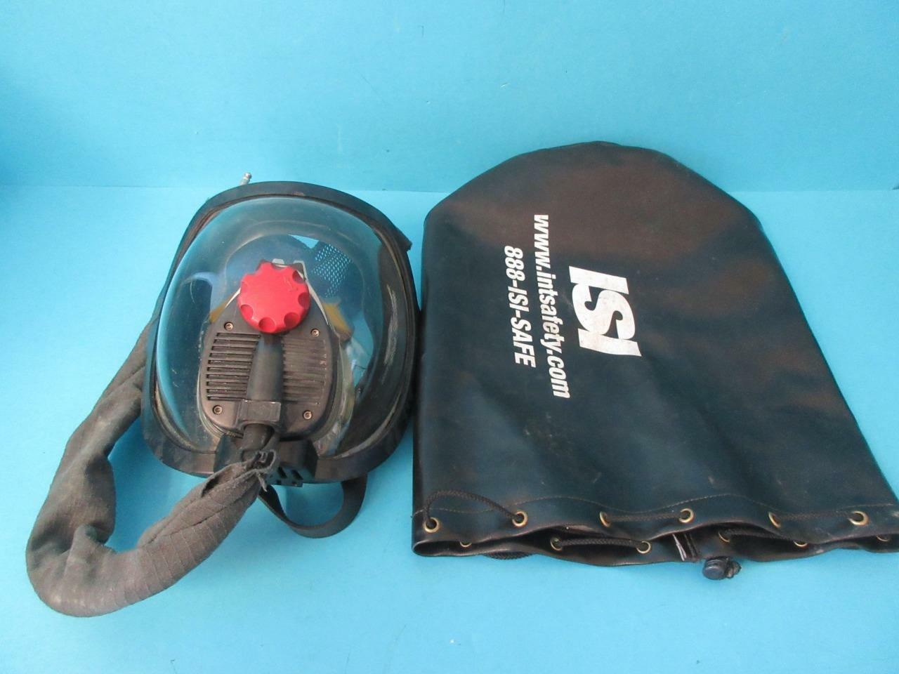 ISI RESPIRATOR MASK W/ BAG 171007 FIRE SAFETY SIZE MEDIUM MED VANGUARD FACEMASK