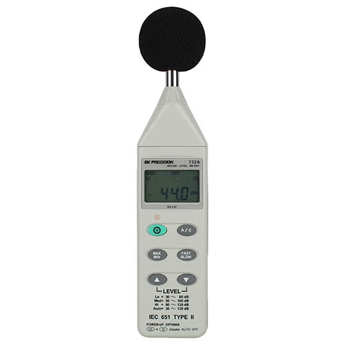 BK Precision 732A Digital Sound Level Meter with RS-232 Interface