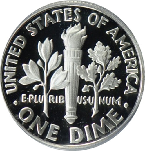 2008 S 90% Silver Roosevelt Dime Deep Cameo Gem Proof