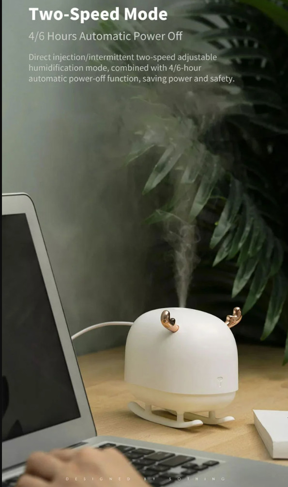 Clearance! Mi Deer Shape Smart Multifunctional Humidifier, Warm Light Sleep Well
