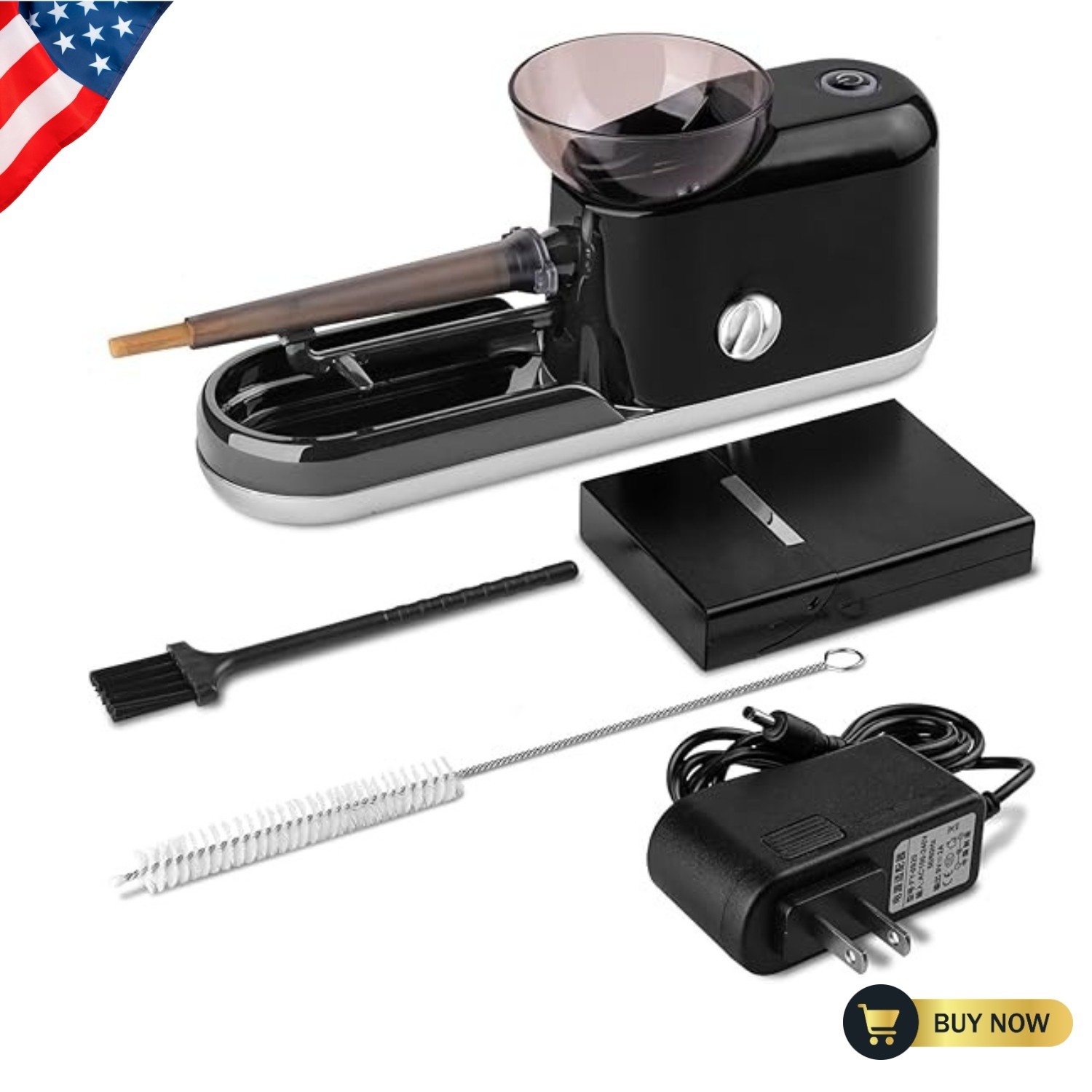 Multifunction Electric Pre Roll Machine with Essential Accessories - Ideal Gift