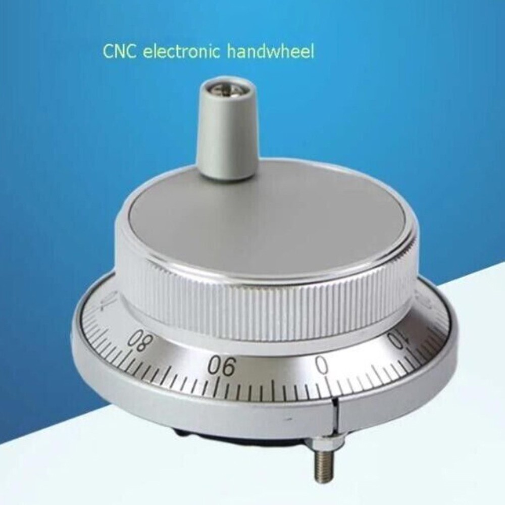 CNC Pulser 60/80mm 5/12V 4/6Pins Manual Pulse Generator Rotary Encoder Handwheel