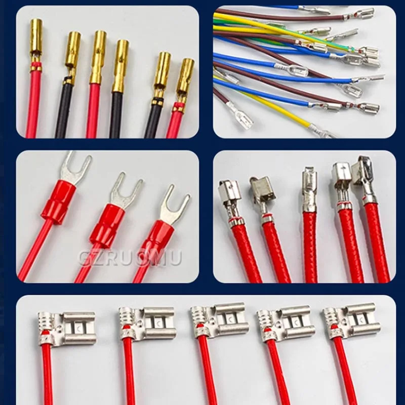 1.5T/2.0T High Speed Mute Wire Terminals Crimping Machine Automatic Flat Cable C