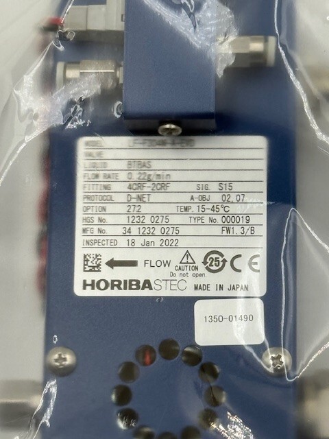 Horibastec LF-F304M-A-EVD 0.22g/min BTBAS Liquid Mass Flow Controller New Sealed
