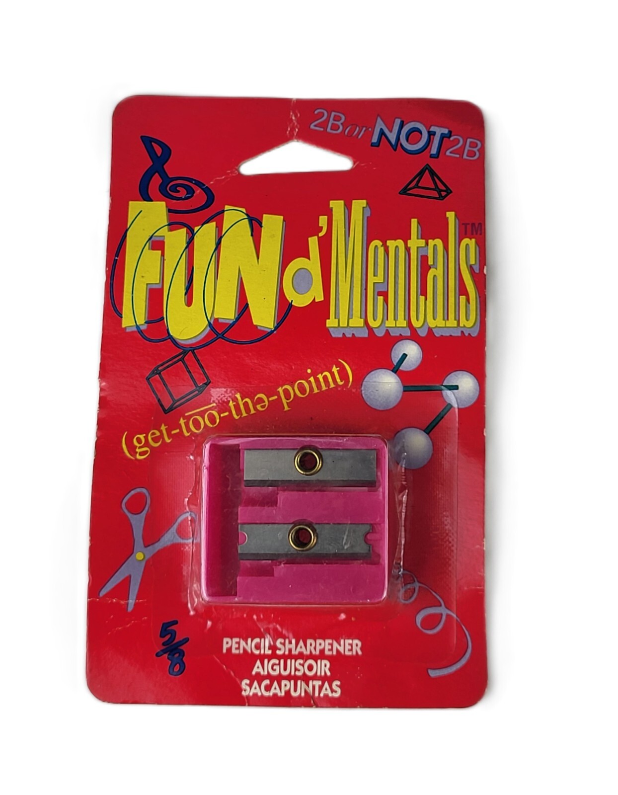 Vintage FUNd'Mentals Pencil Sharpener Empire Berol