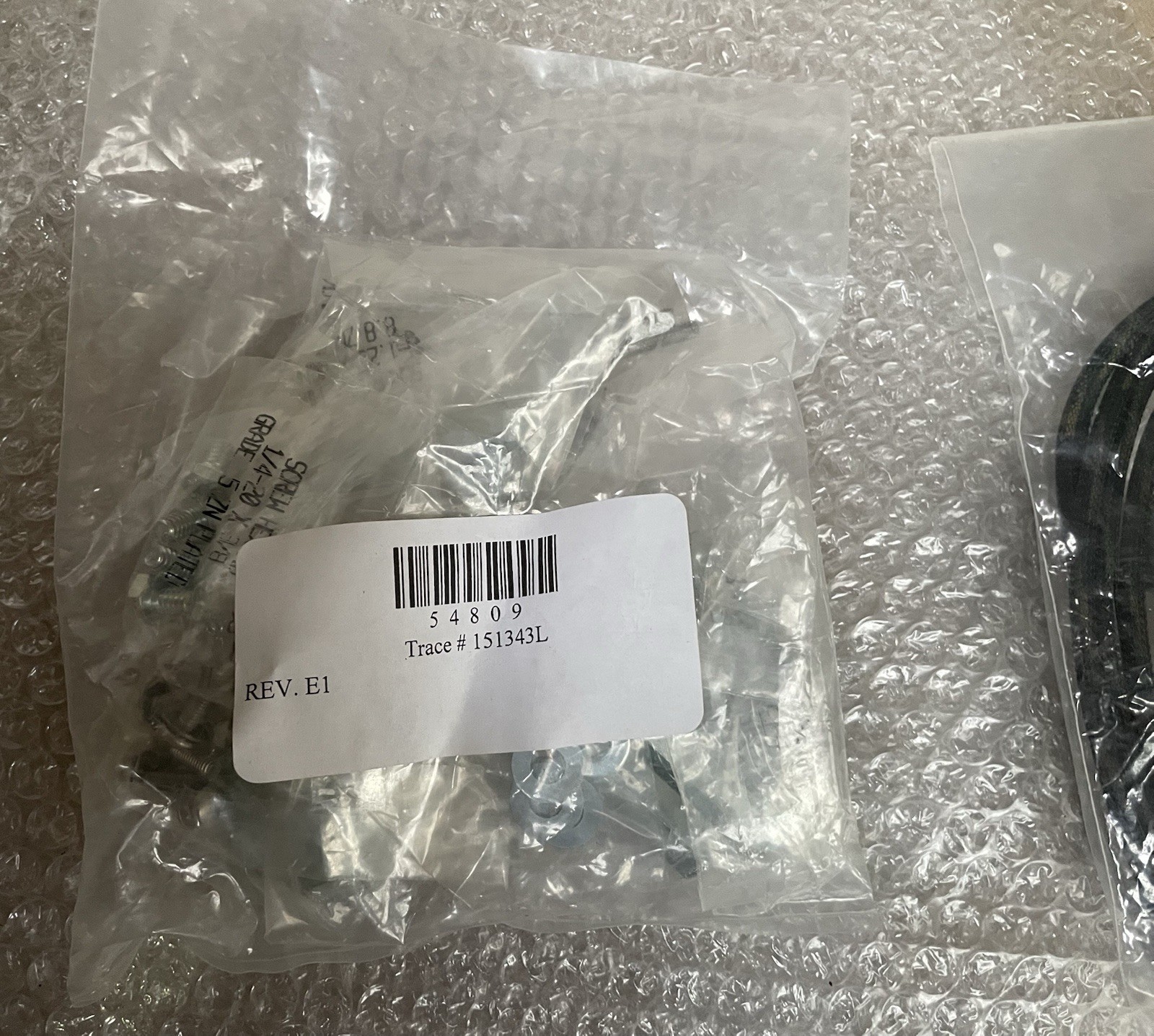 TRIMBLE TRACE NUMBER: 151343L Nuts / Bolts FOR TRIMBLE AUTOPILOT STEERING SYSTEM